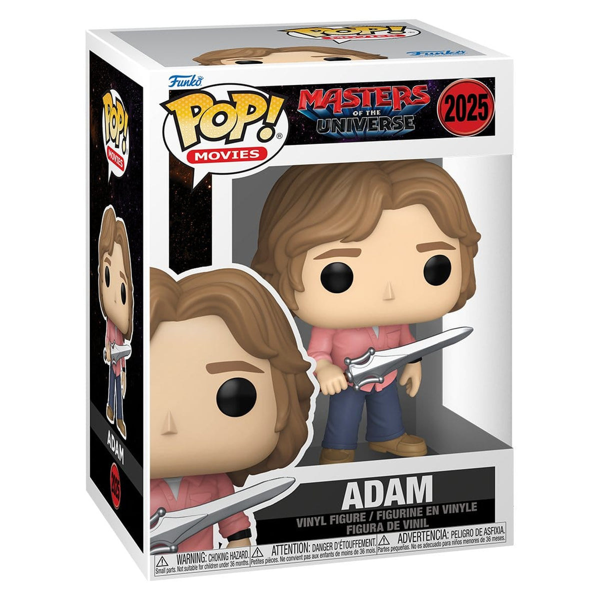 Productafbeelding Masters of the Universe (2026) POP! Movies vinylfiguur Adam