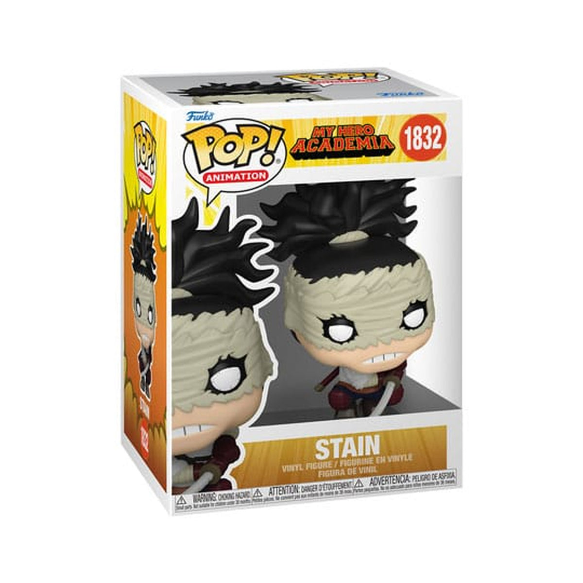 Produktbild My Hero Academia POP! Animation Vinyl Figuren Stain 9 cm