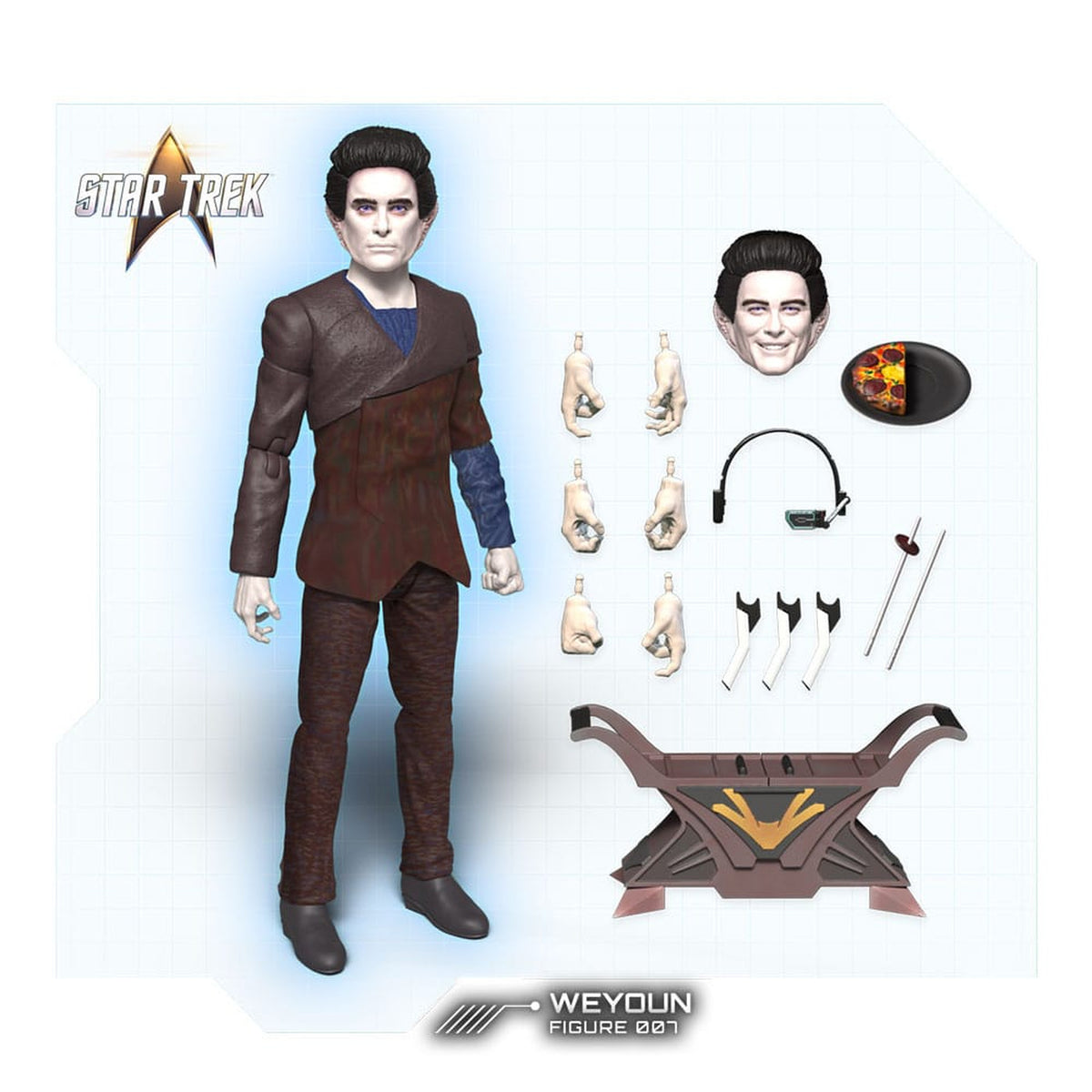 Productafbeelding Star Trek: Deep Space Nine Actiefiguur 1/12 Weyoun 16 cm