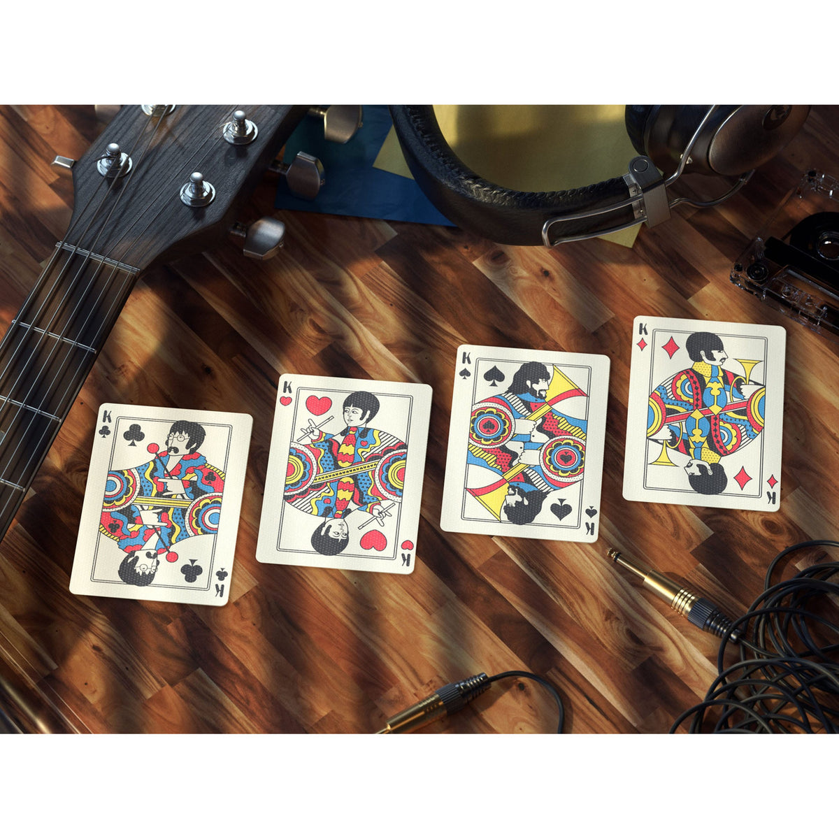 Image produit The Beatles Jeu de cartes Yellow Submarine