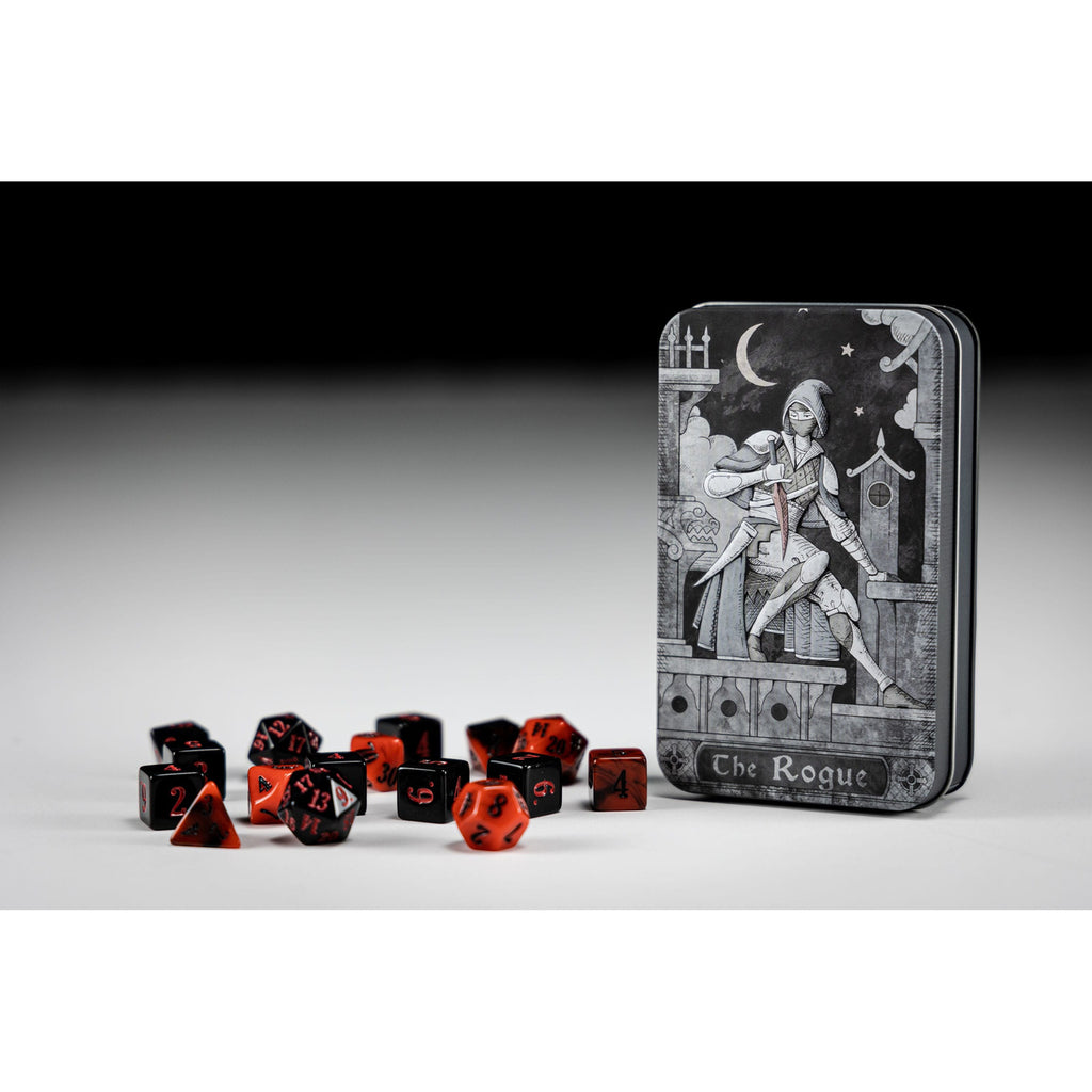Produktbild Character Class Classic RPG Würfel Set Rogue (16)