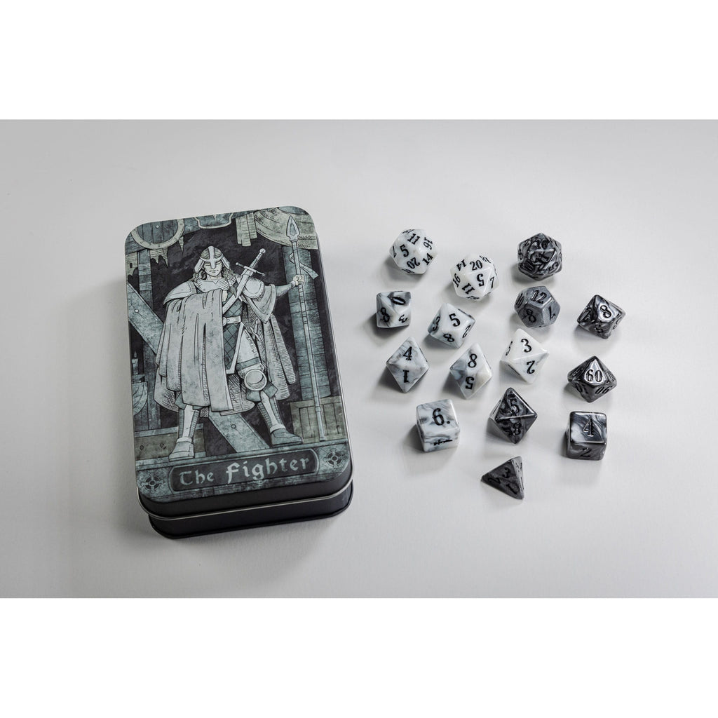 Image produit Character Class Classic RPG Set de dés Fighter (15)