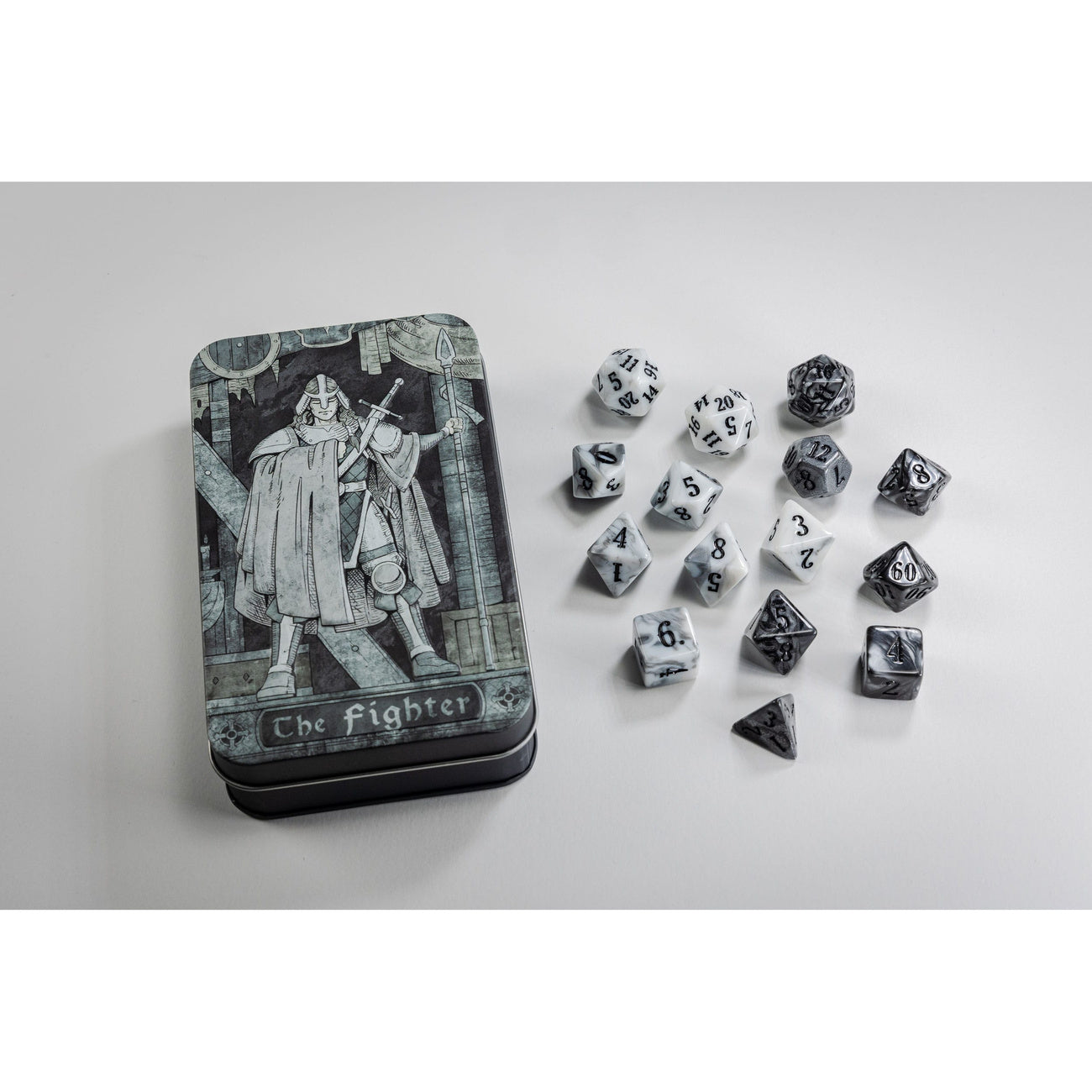 Image produit Character Class Classic RPG Set de dés Fighter (15)