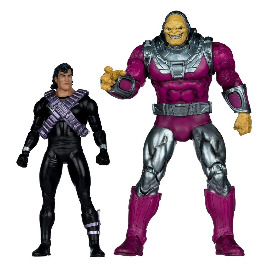 Produktbild DC Multiverse Megafig Actionfigur 2er Pack Mongul vs