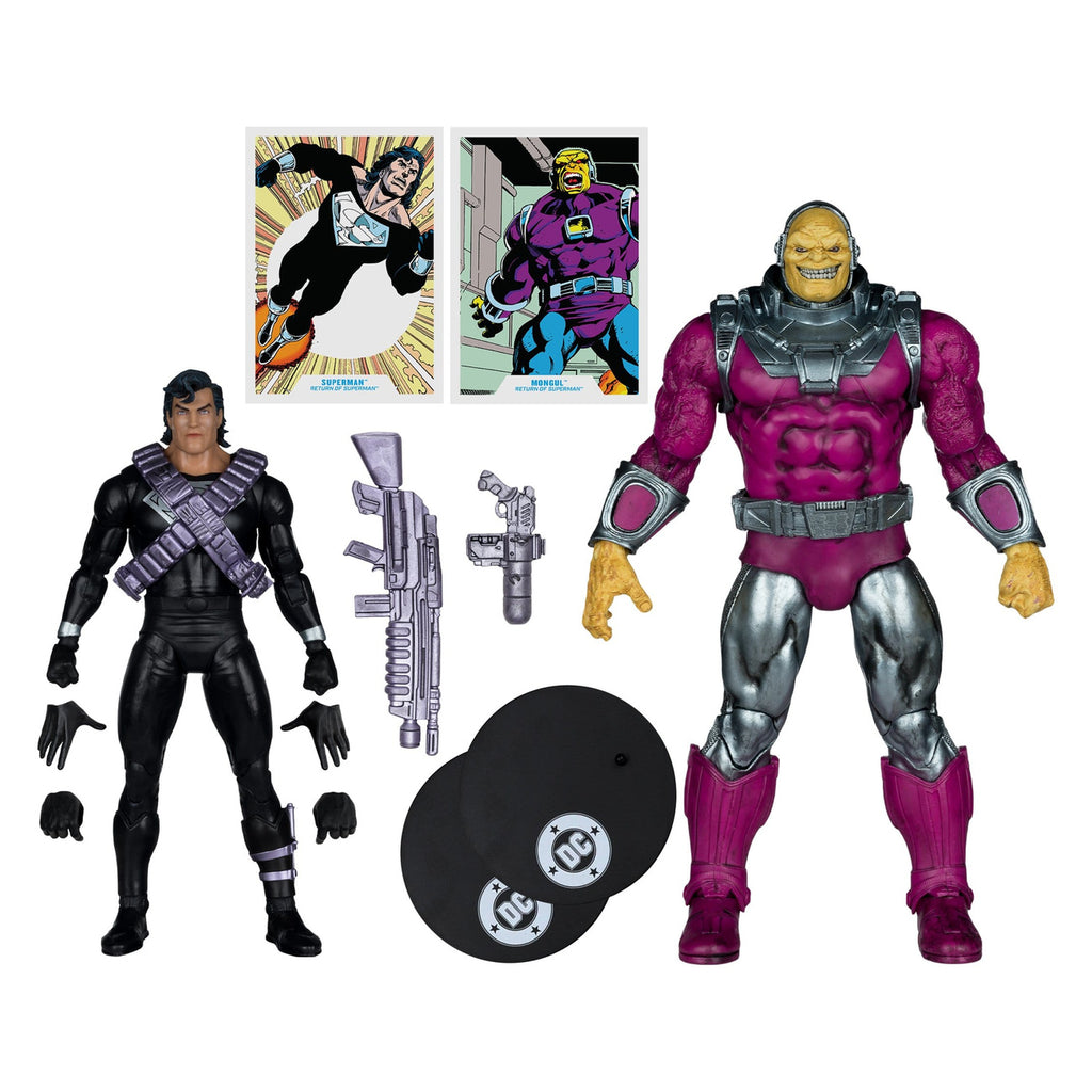 Produktbild DC Multiverse Megafig Actionfigur 2er Pack Mongul vs