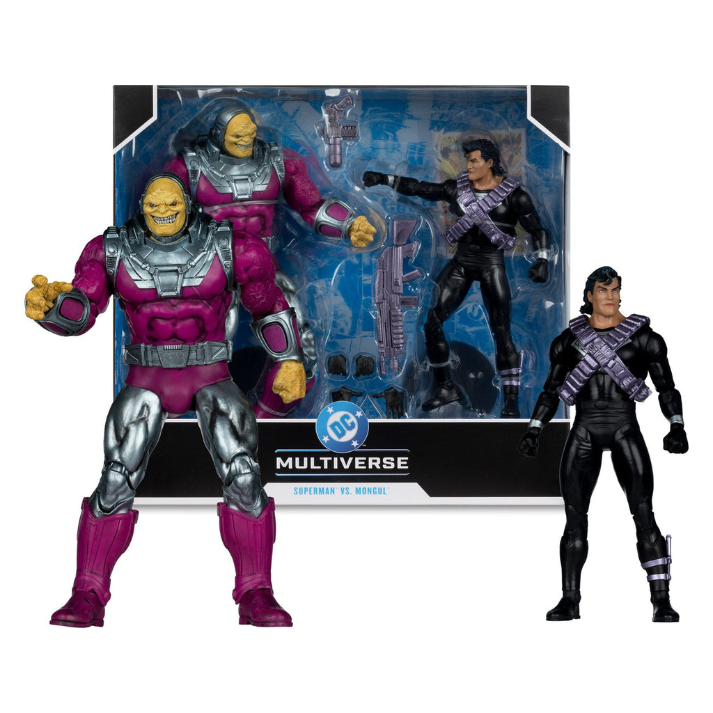 Produktbild DC Multiverse Megafig Actionfigur 2er Pack Mongul vs