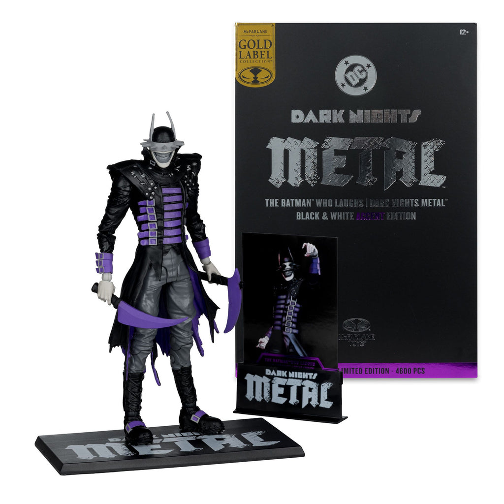 Productafbeelding DC Multiverse actiefiguur The Batman Who Laughs (Z/W)