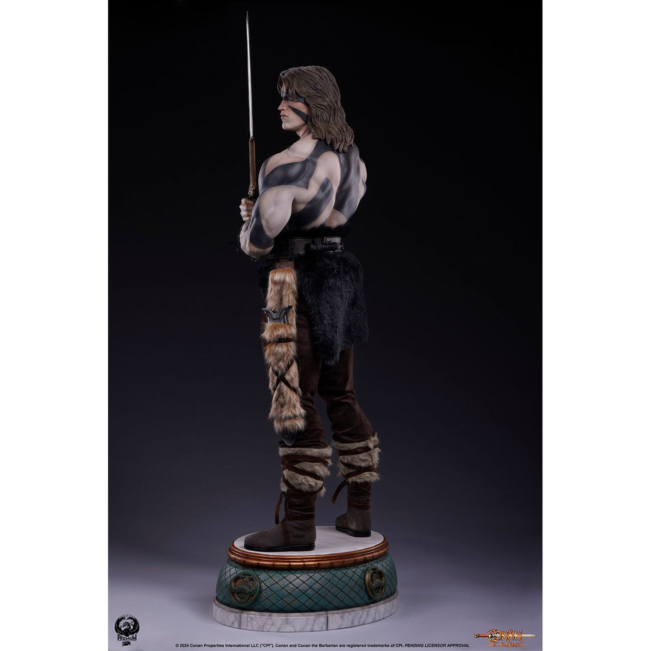 Image produit Conan le Barbare Statue Elite Series 1/2 Conan Warpaint