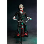 Image produit Figurine articulée Saw avec son Billy sur tricycle 30 cm