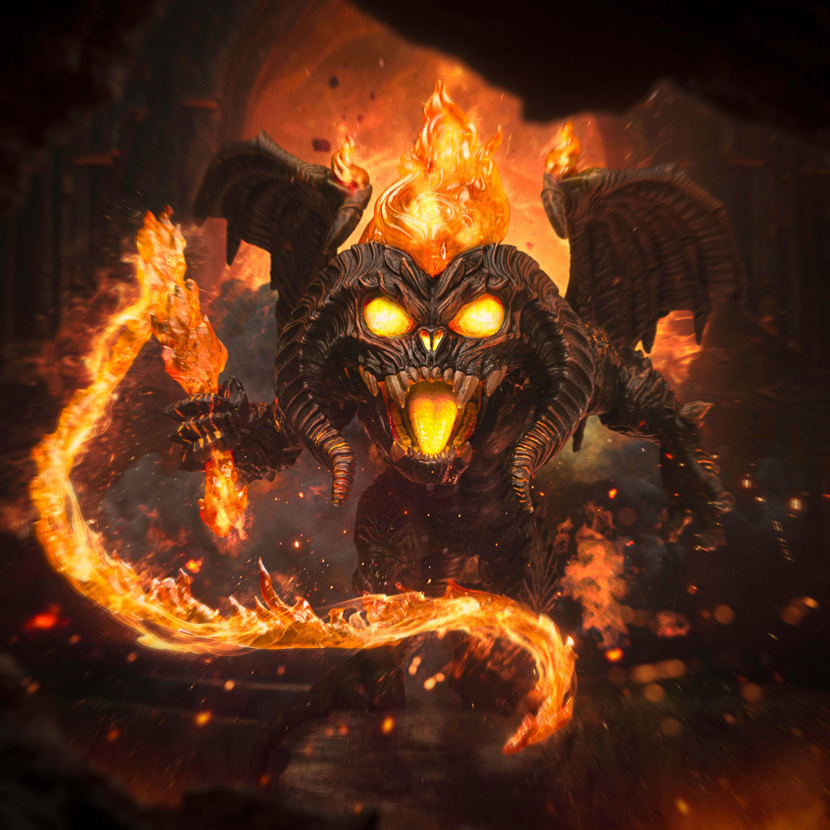 Image produit Le Seigneur des Anneaux figurine PVC Mini Co. Balrog 17 cm