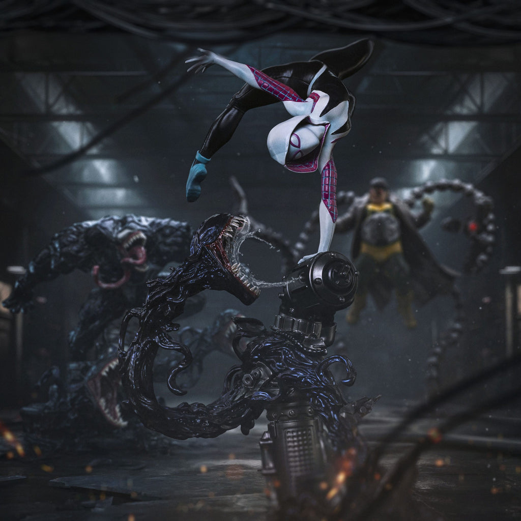 Productafbeelding Spider-Man vs. Villains Art Scale Statue 1/10 Ghost-Spider