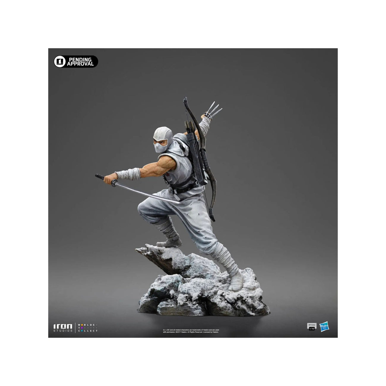 Productafbeelding GI Joe Art Scale Statue 1/10 Storm Shadow 23 cm