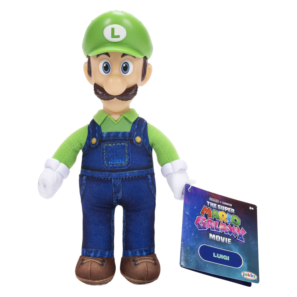 Productafbeelding The Super Mario Bros. Movie pluche figuur Luigi 23 cm