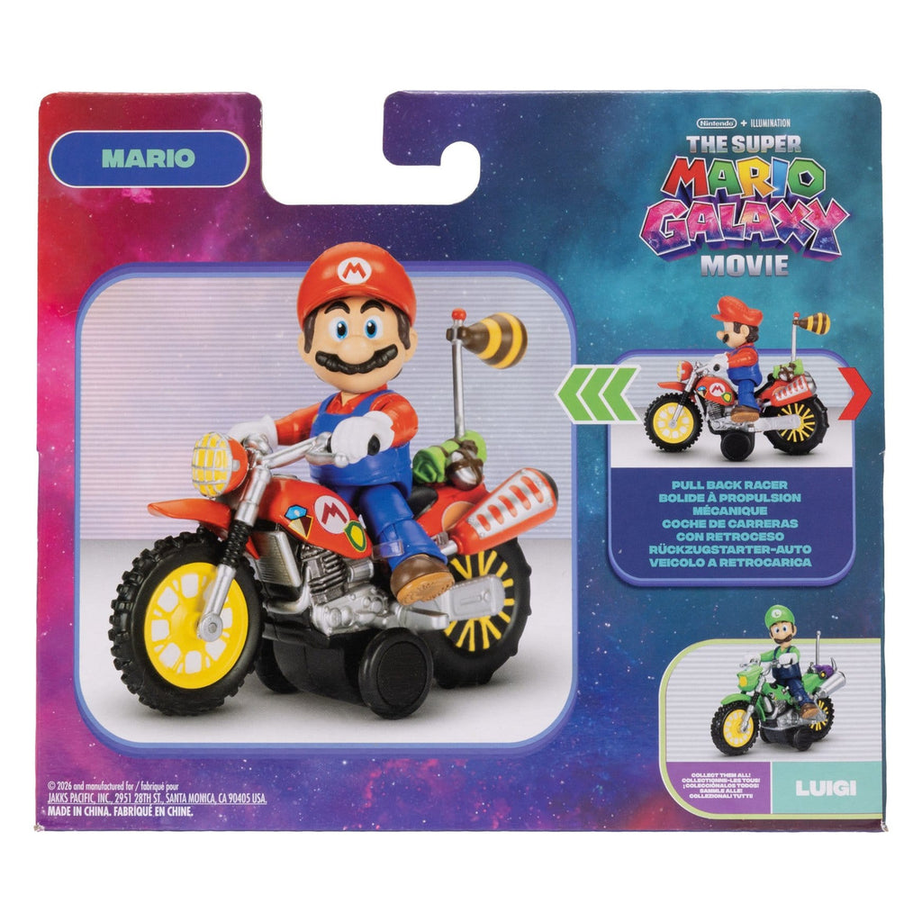 Image produit Figurine d’action Super Mario Galaxy Movie avec moto