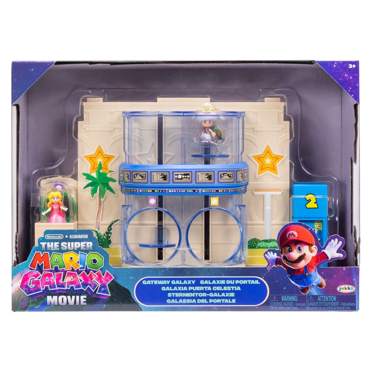 Image produit Diorama Super Mario Galaxy Movie avec 2 mini-figurines
