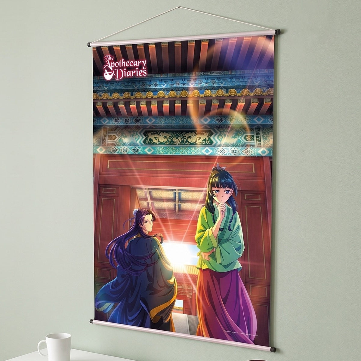Productafbeelding The Apothecary Diaries - Maomao en Jinshi Wall Scroll