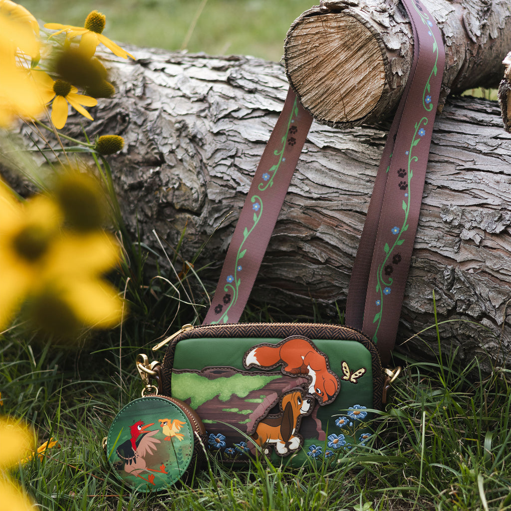 Produktbild Cap und Capper - Tod und Vixey Crossbody Tasche mit Geldbörse