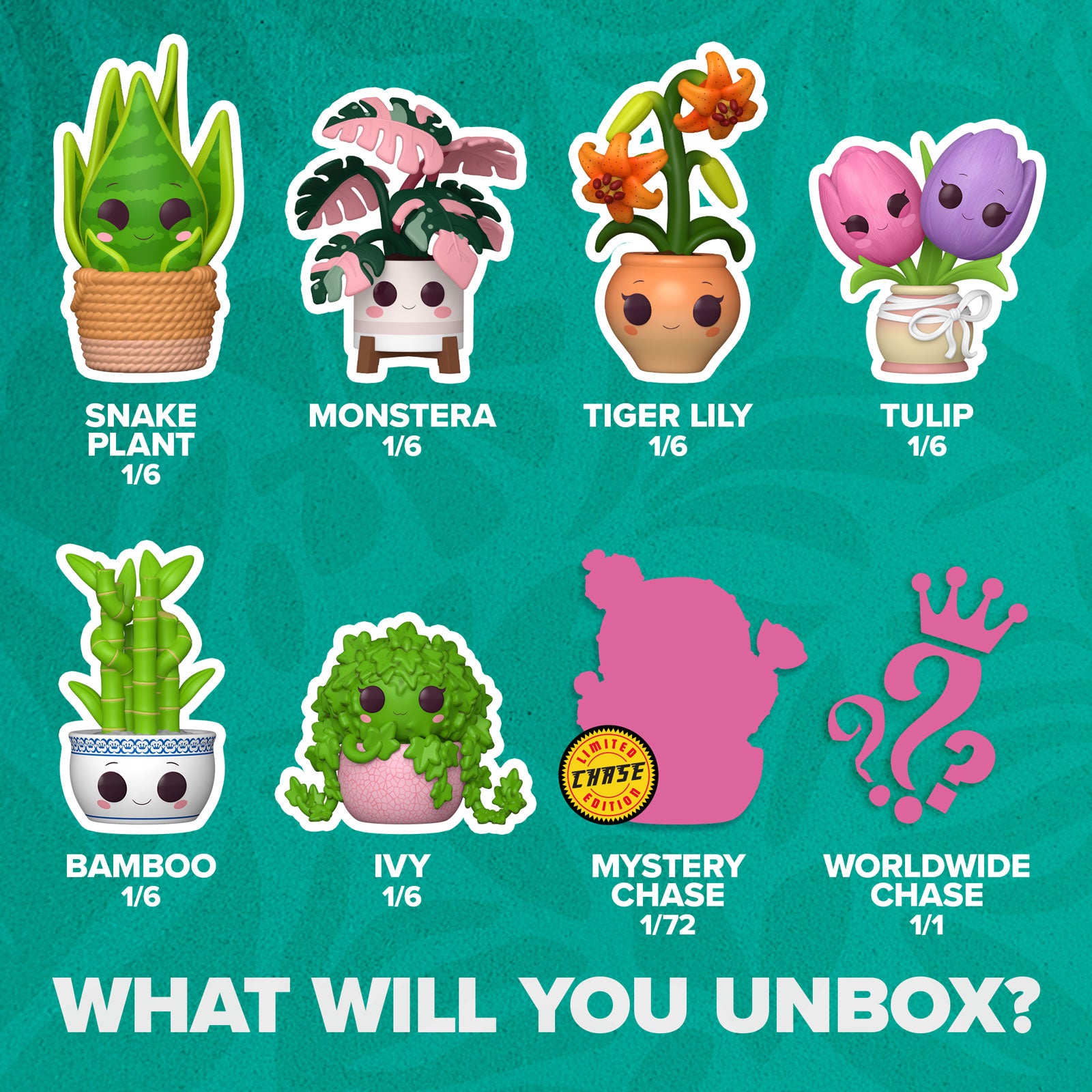 Image produit Kawaii Flora - Plantes Mystery Minis figurine Funko Pop