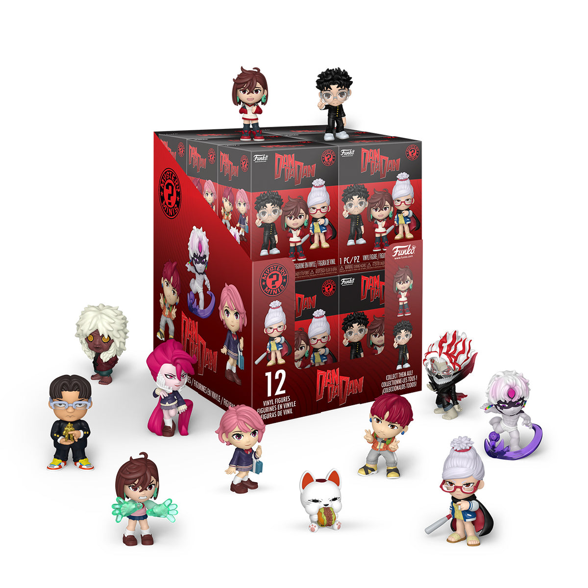 Image produit Dandadan - Présentoir de figurines Mystery Minis Funko Pop
