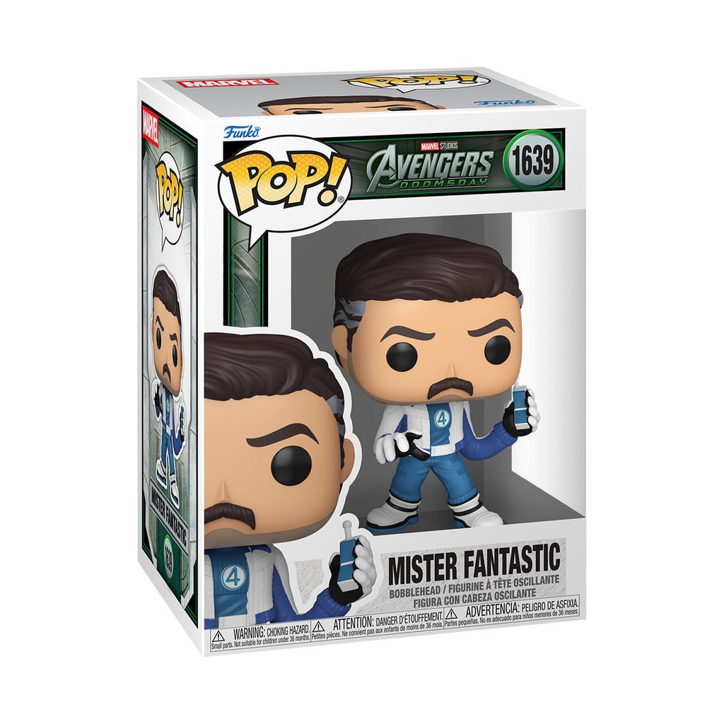 Productafbeelding Avengers: Doomsday - Mr Fantastic Funko Pop Wobblehead-figuur