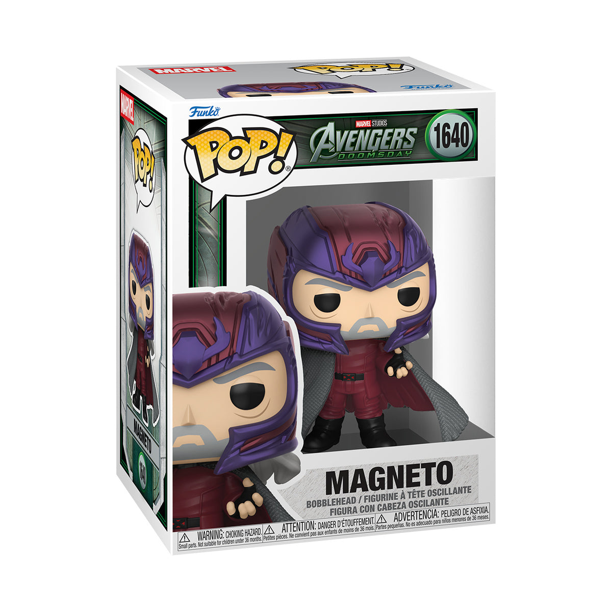 Productafbeelding Avengers: Doomsday - Magneto Funko Pop bobblehead-figuur