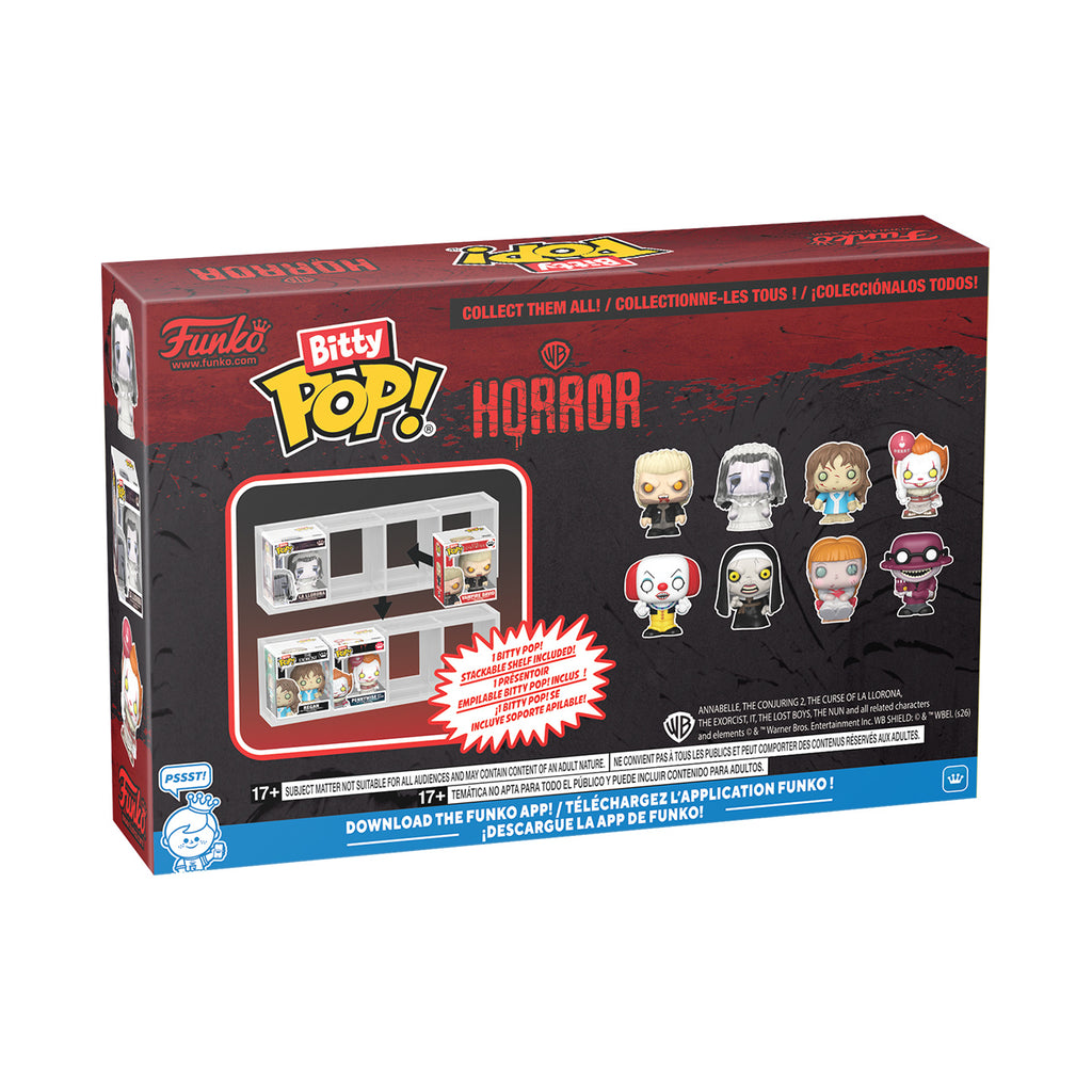 Image produit Stephen King Ça - Pennywise Funko Bitty Pop set de 4 figurines