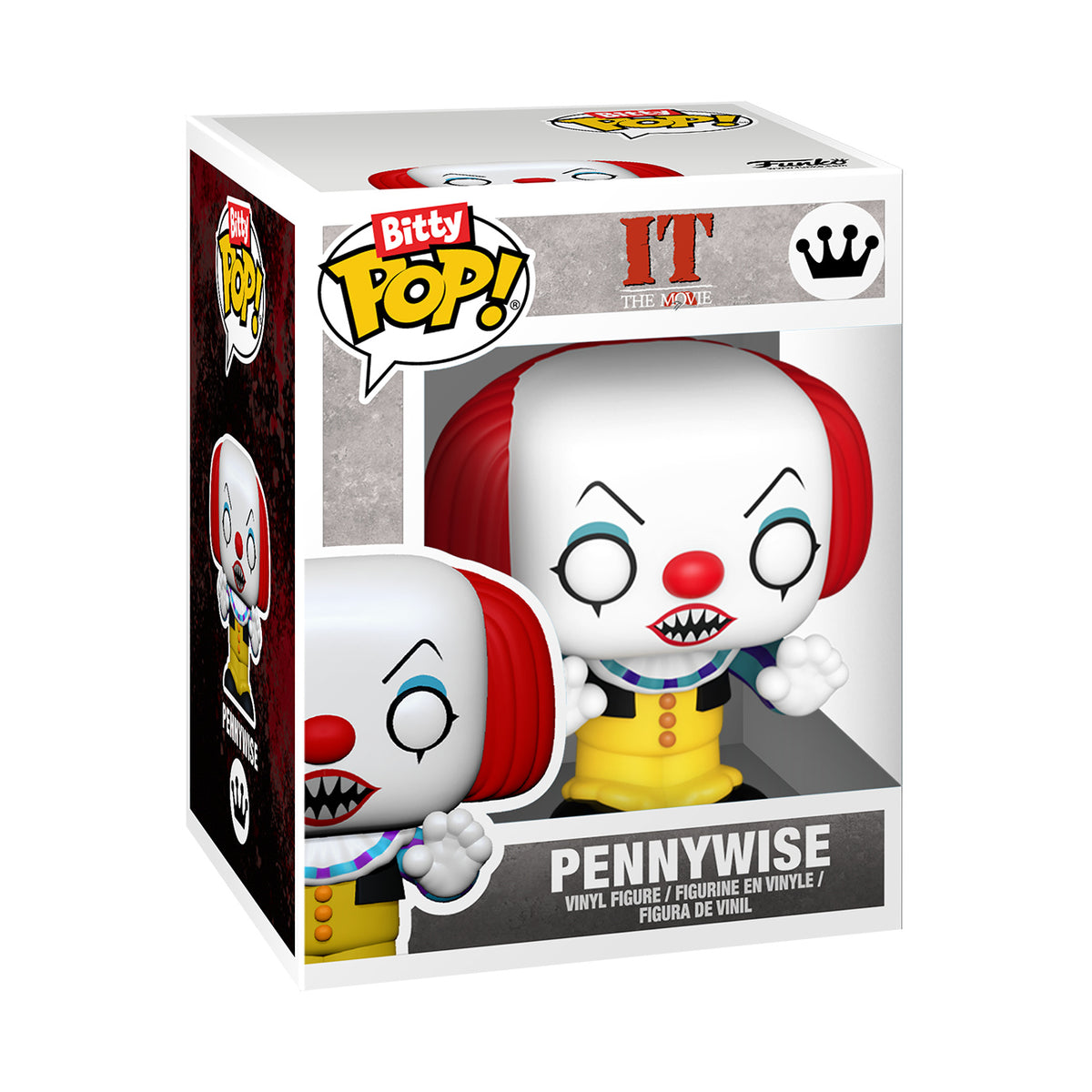 Productafbeelding Stephen Kings IT - Pennywise Funko Bitty Pop set van 4 figuren