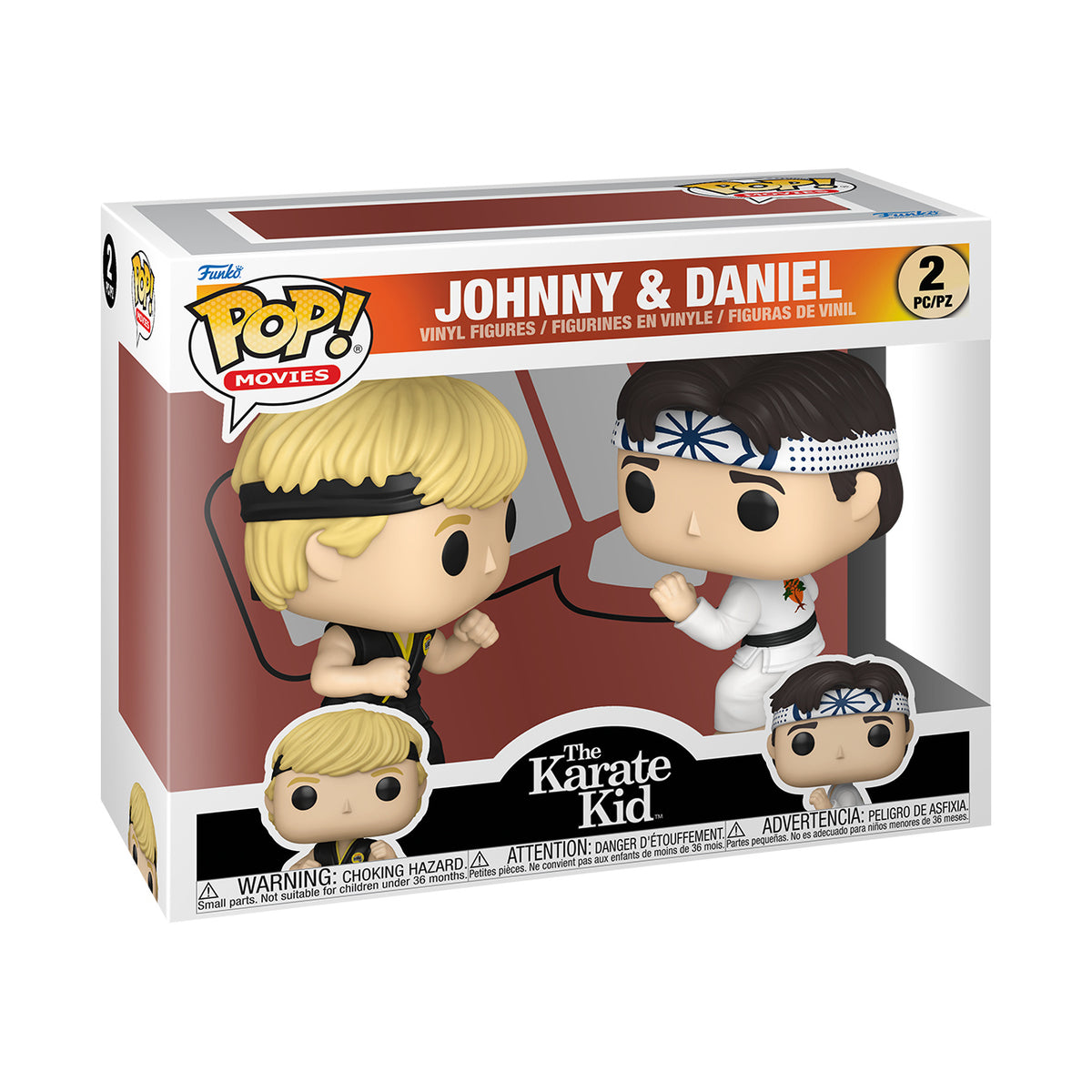 Productafbeelding Karate Kid - Johnny en Daniel Funko Pop Figuren Set