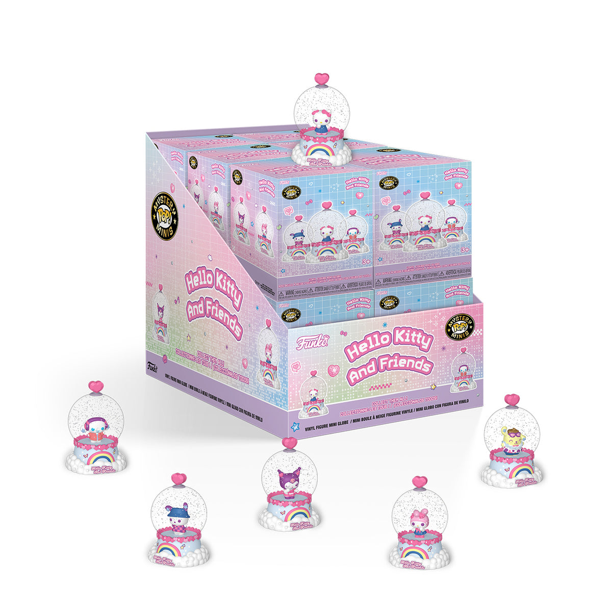 Product image Hello Kitty and Friends - Mystery Funko Pop Glitter Snow Globe
