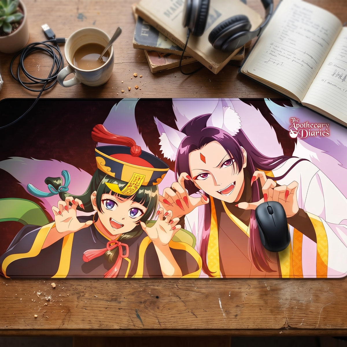 Image produit Les Carnets de l’Apothicaire – Tapis de souris Halloween