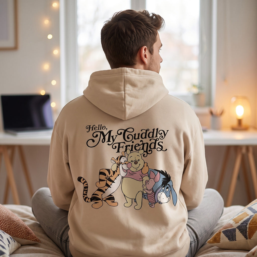 Image produit Winnie l’Ourson - Friends Hoodie beige