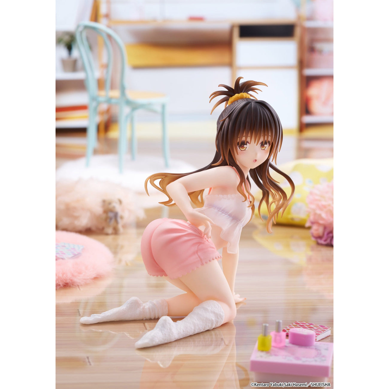 Image produit To Love Ru: Darkness - Figurine mignonne de bureau Mikan Yuki Version tenue d'intérieur