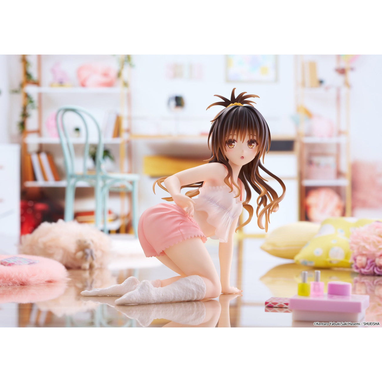 Image produit To Love Ru: Darkness - Figurine mignonne de bureau Mikan Yuki Version tenue d'intérieur