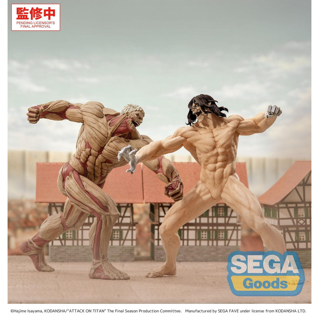 Image produit Attack on Titan - Figurine GigantiX Reiner Braun Version Titan Cuirassé