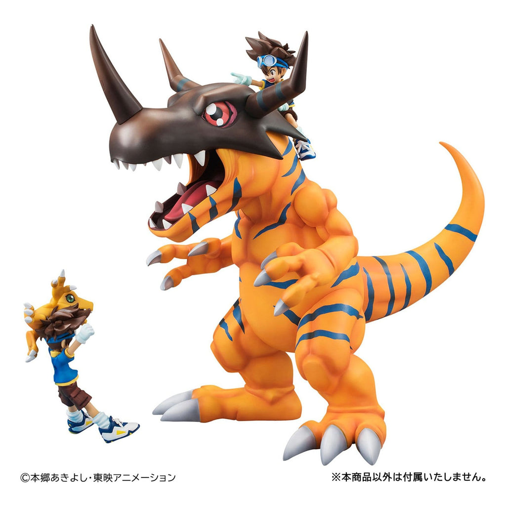 Image produit Digimon Adventure - Greymon et Taichi Yagami set de figurines G.E.M. Series (Repeat)