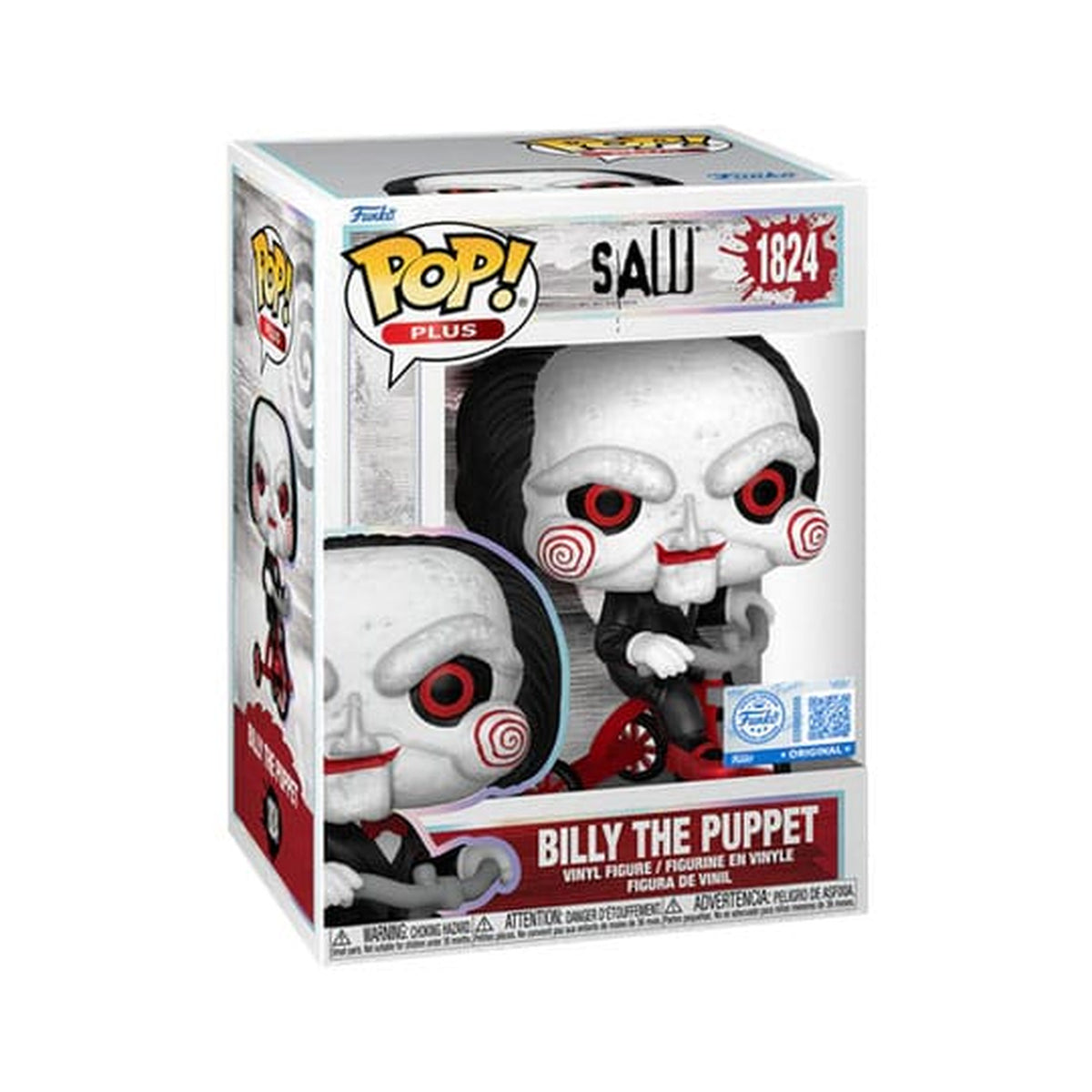 Image produit POP Plus : Saw – Billy sur tricycle