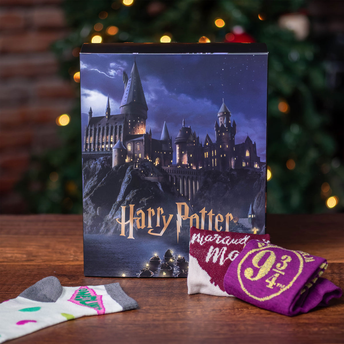 Image produit Harry Potter - Calendrier de l’Avent chaussettes Poudlard
