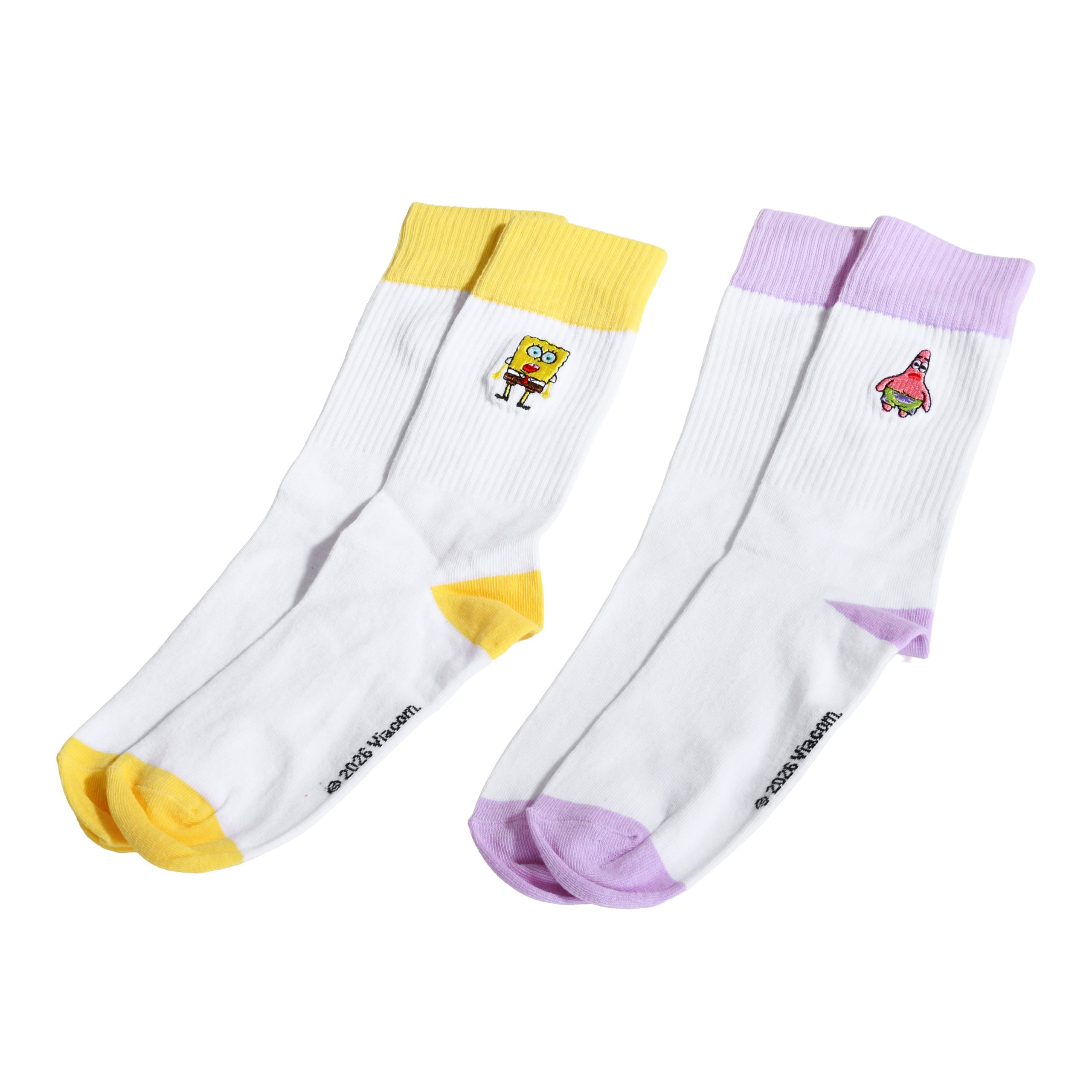 Productafbeelding SpongeBob & Patrick Sokken 2-pack