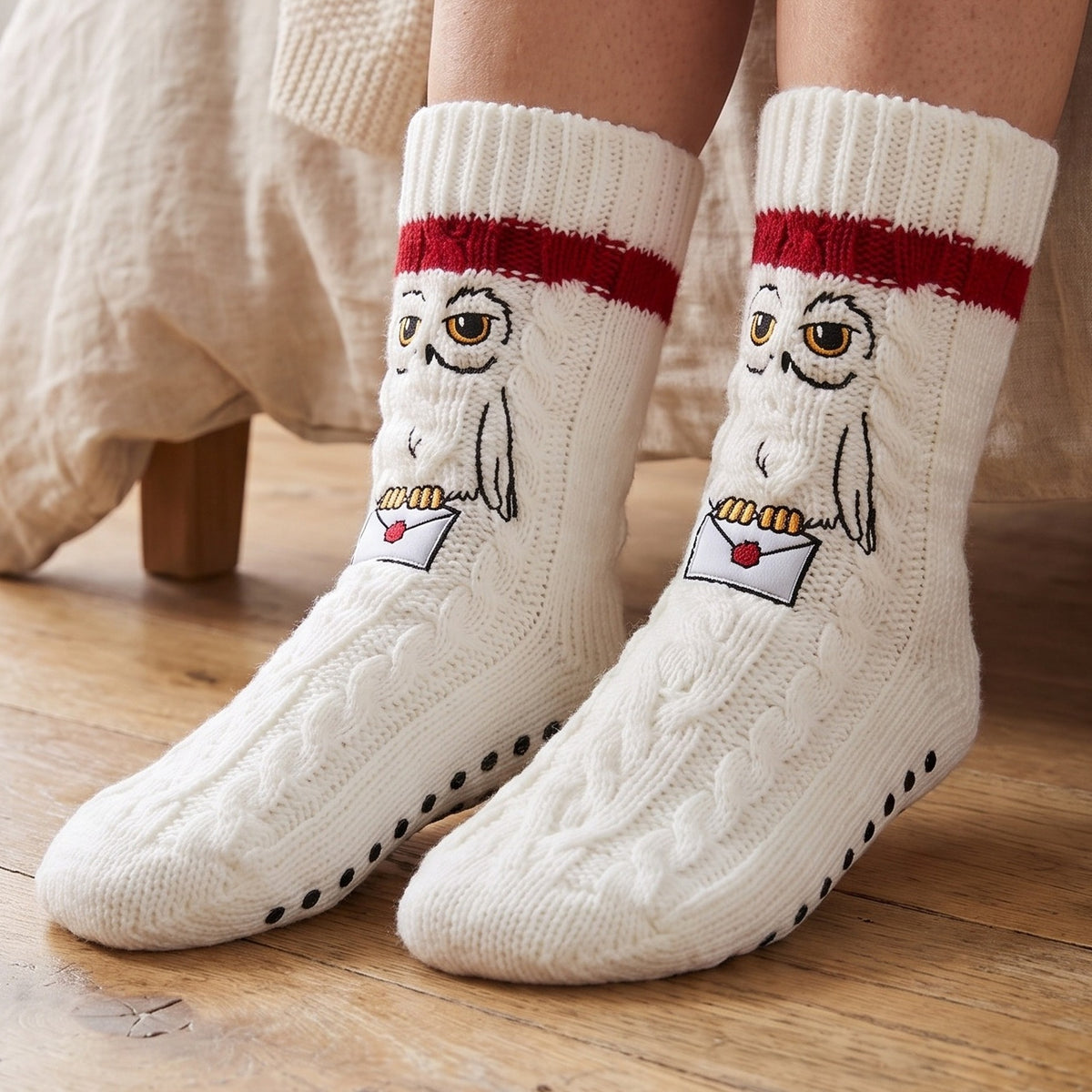 Productafbeelding Harry Potter - Hedwig Sherpa sokken