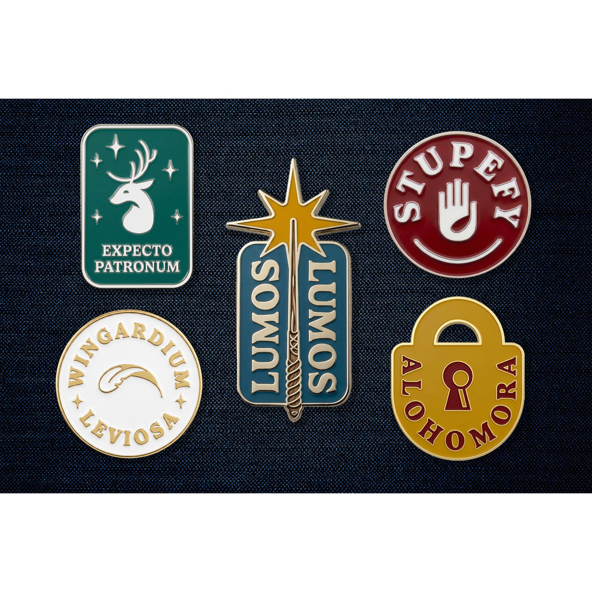 Productafbeelding Harry Potter - Symbols Pins set van 5