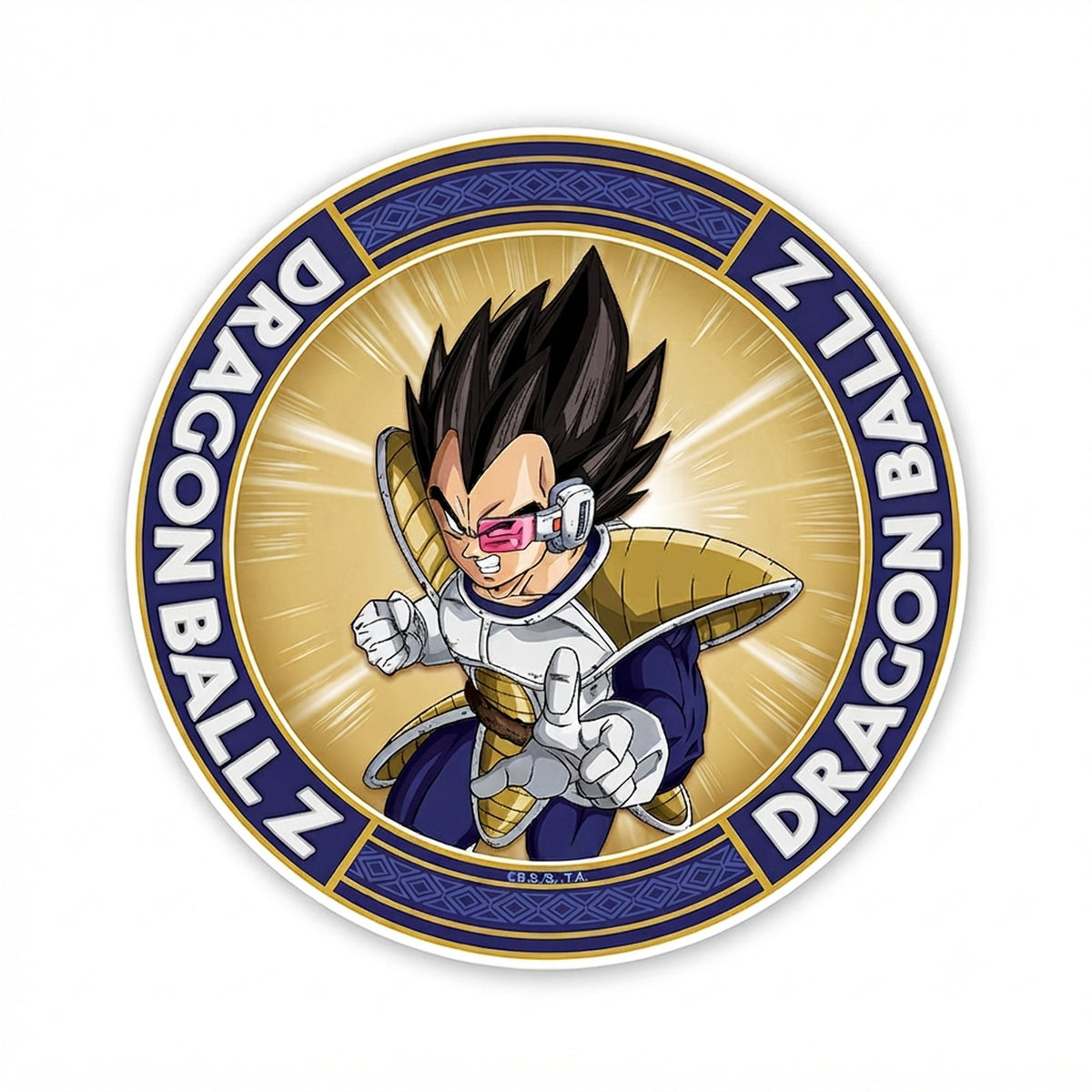 Image produit Dragon Ball Z - Sous-verre Vegeta