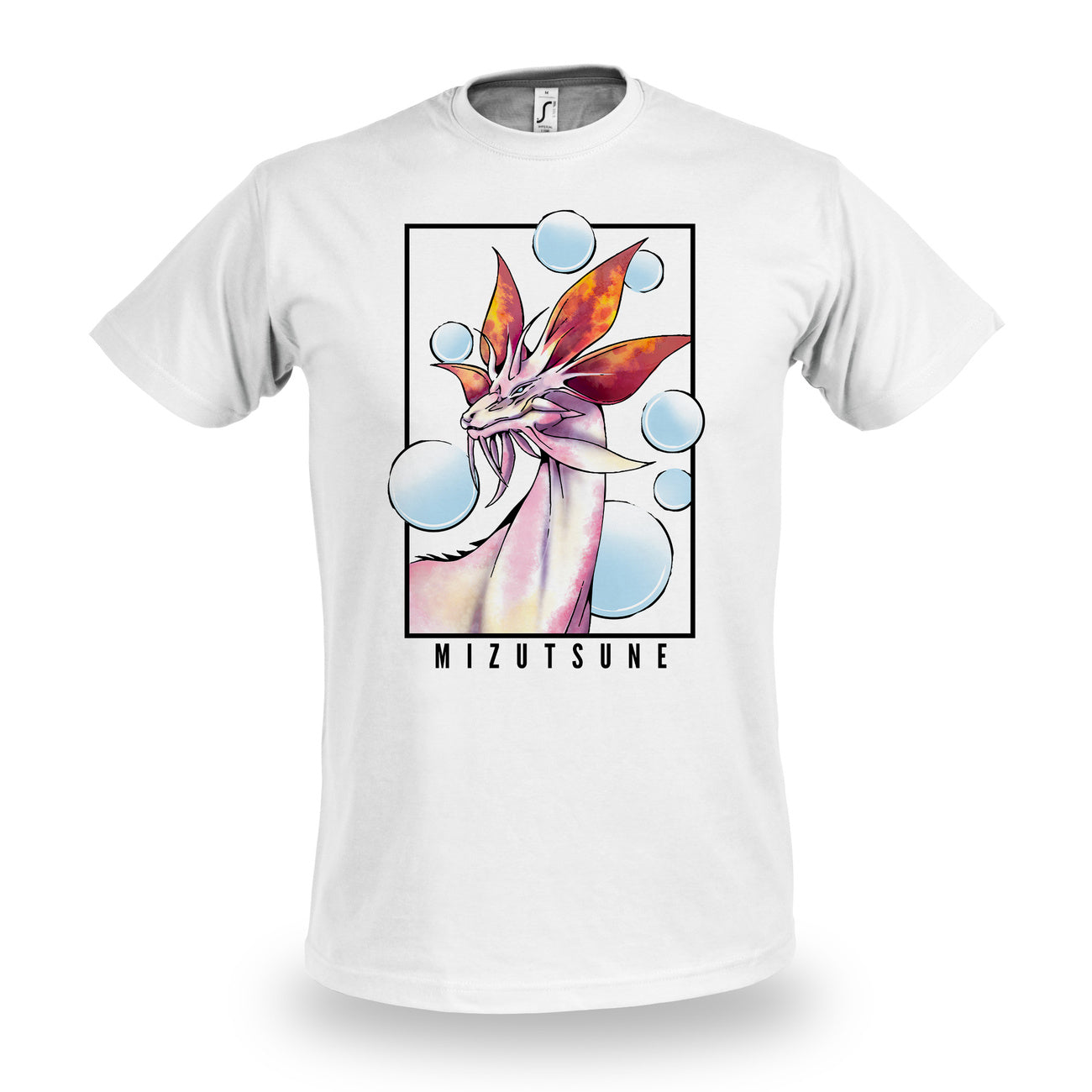 Image produit T-shirt blanc Mizutsune Édition Limitée pour les fans de Monster Hunter