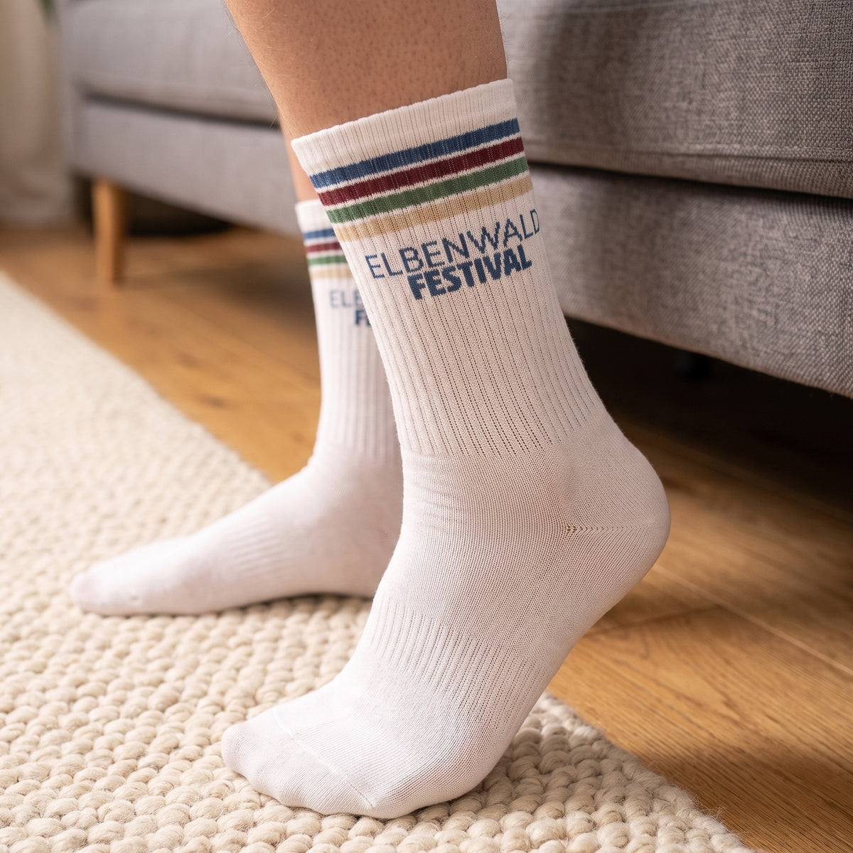 Productafbeelding Elbenwald Festival - Gestreepte sokken