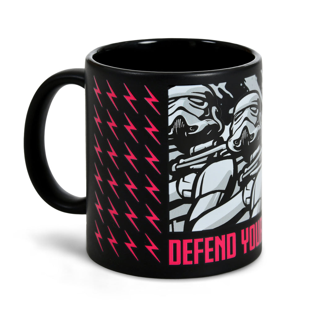 Productafbeelding Original Stormtrooper - Defend your Galaxy Mok met 3D-effect rood