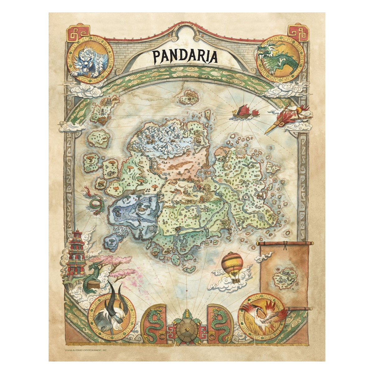 Productafbeelding World of Warcraft - Set van 5 art prints