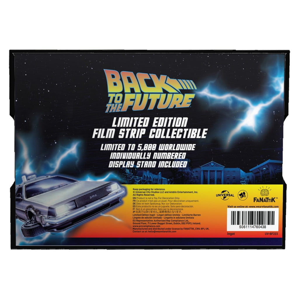 Productafbeelding Back to the Future - Metalen filmrol verzamelreplica Limited Edition