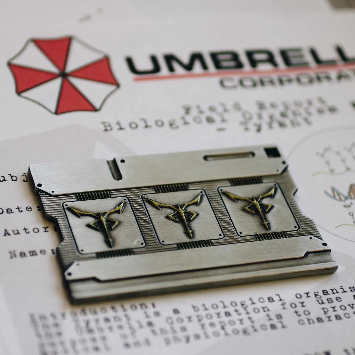 Image produit Resident Evil - Set de 3 cartes-clés Édition Limitée