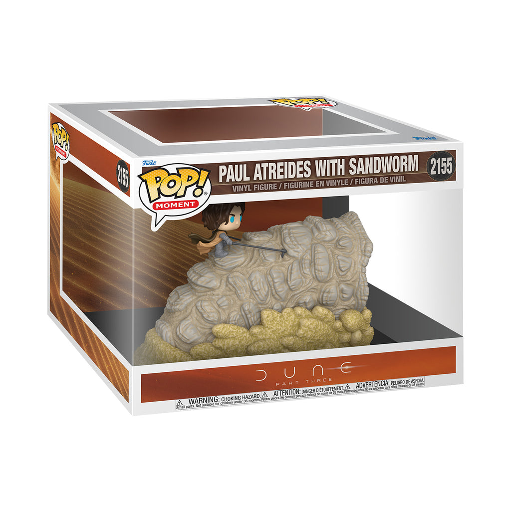 Image produit Dune - Set de figurines Funko Pop Paul Atreides avec ver des sables