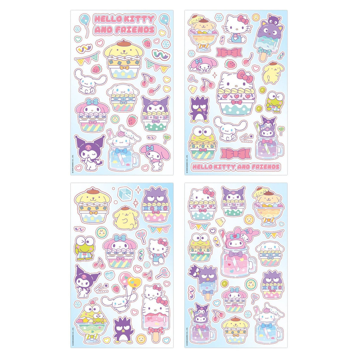 Productafbeelding Kitty & Friends - Cupcake stickerset