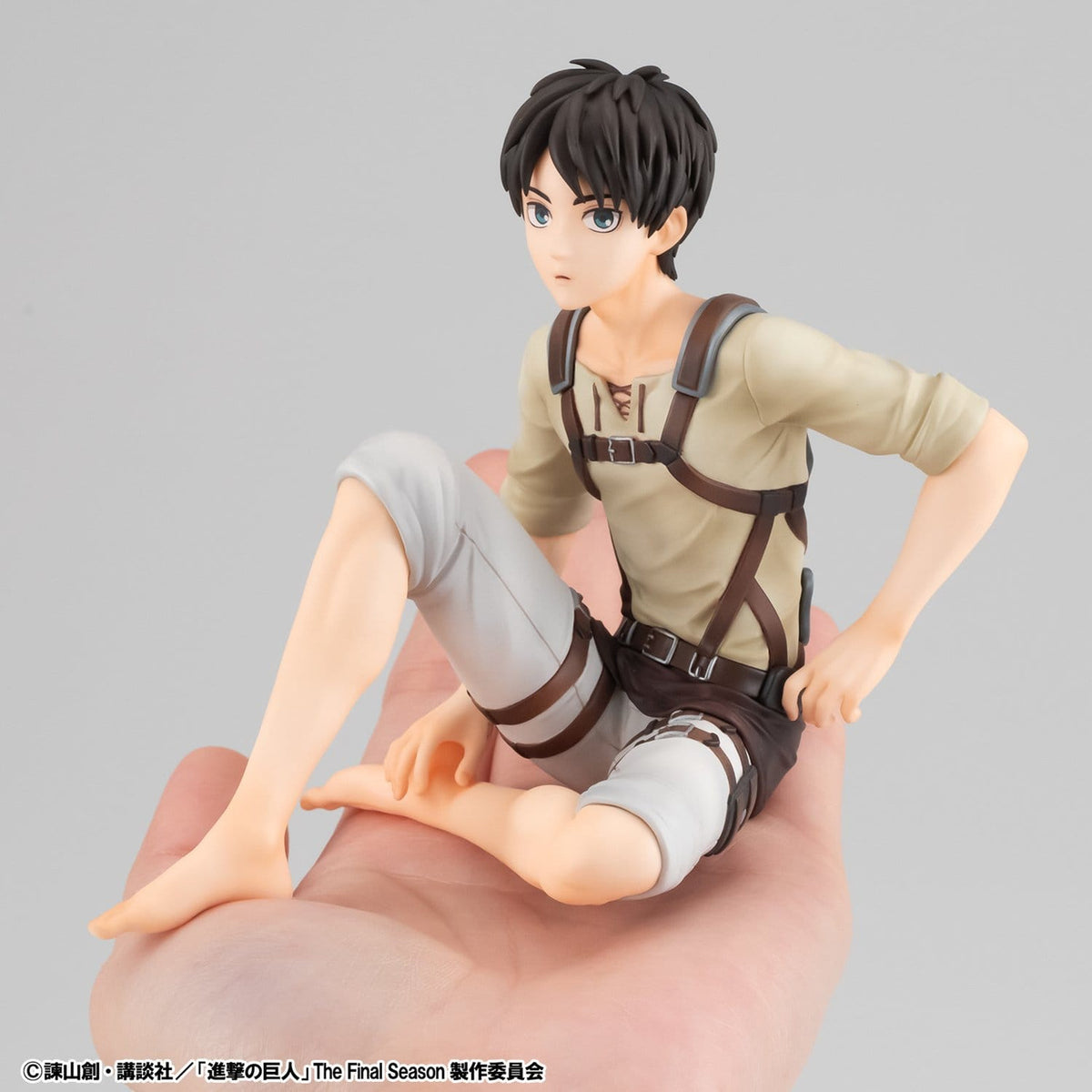 Productafbeelding Attack on Titan - Eren Yeager figuur in handpalmformaat